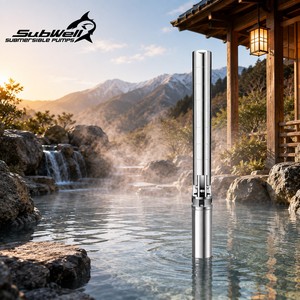 ปั๊มจุ่มใต้น้ำหลายระดับ SubWell 10HP สแตนเลส 3 เฟส ไฟฟ้าแรงดันสูง OEM สำหรับบำบัดน้ำ - Product Image 1