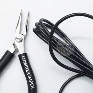 6 Inch Smooth Rounded Jaw <b>Needle</b> Nose Pliers High Quality Light Weight Stainless Steel Fine Tip Jewelry Repair DIY Pliers - Product Image 3