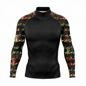 เสื้อยืดแขนยาวสำหรับผู้ชาย ระบายอากาศได้ดี ป้องกันรังสียูวี กันยับ สำหรับว่ายน้ำ เล่นเซิร์ฟ ดำน้ำ และกีฬาทางน้ำ - Product Image 3