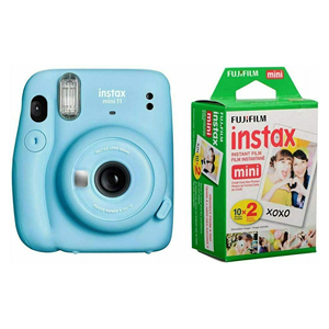 Película instantánea Fujifilm Instax Mini, paquete doble, blanca, para cámaras Instax mini 7s/mini 8/mini 25/mini 90 (venta al por mayor) - Product Image 1