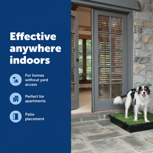 Césped Artificial para Mascotas TH-PAG-605 de Aspecto Natural, Suave y Duradero, Diseñado para el Entrenamiento de Cachorros en Apartamentos o Juegos en Interiores del Hogar - Product Image 4