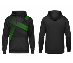 Sweat à capuche personnalisé par sublimation, léger et confortable – Sweat à capuche personnalisé pour équipe, homme, femme, jeune, veste à capuche d'entraînement, vêtements de sport - Product Image 3