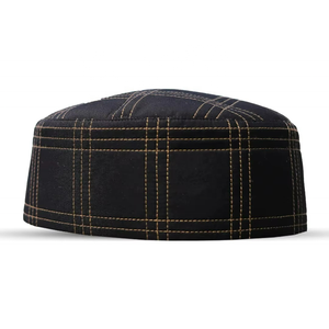 Elegant High Quality Waterproof Islamic Prayer Cap Handcrafted Traditional Stitched Design Casual Daily Use Outdoor Sports - Product Image 2