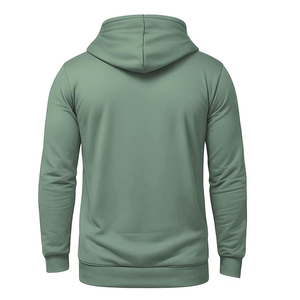Sweat à capuche zippé uni personnalisé sweats à capuche pour hommes vente en gros poids lourds sweats à capuche zippés de qualité supérieure prix bon marché - Product Image 4