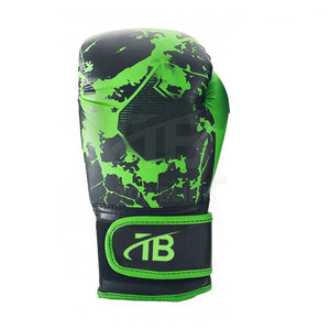 Gants de boxe en cuir sur mesure professionnels en gros avec évacuation de l'humidité et fermeture auto-agrippante - Prix abordable - Product Image 2