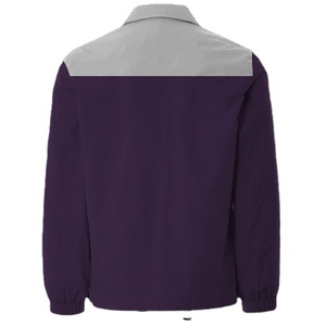 แจ็กเก็ตโค้ชสำหรับผู้ชายแจ็กเก็ตเสื้อโค้ชทำจากโรงงาน - Product Image 6