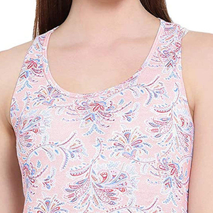 Lightweight Athletic Womens Tank <b>Top</b> Customizable Workout Shirt Quick Dry Performance Wear For Women - Product Image 4