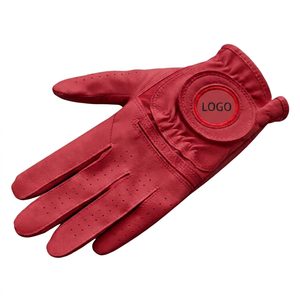 Custom Private Label Cabretta Leather Golfing <b>Gloves</b> Soft Supple <b>Grip</b> Professional Manufacturer High Quality - Product Image 1