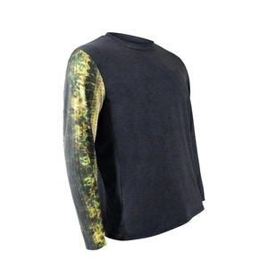 เสื้อตกปลาผู้ชายคุณภาพพรีเมียมระบายอากาศได้ดี สวมใส่สบาย ป้องกันแบคทีเรีย UPF 50+ ราคาขายส่ง OEM - Product Image 2