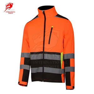 Vestes de sécurité respirantes, veste de travail haute visibilité avec coupe confortable pour travaux routiers, construction, entretien et activités de plein air - Product Image 4