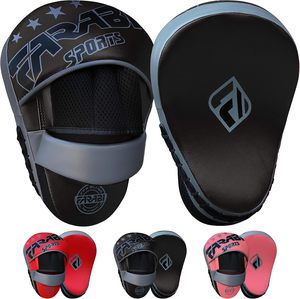 En gros, Cibles de frappe en mousse EVA et cuir PU, respirantes et courbées, pour l'entraînement de Boxe, Kickboxing, MMA, Muay Thai - Product Image 1