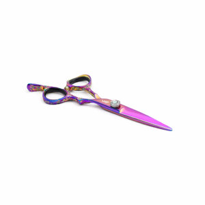 Tijeras de Corte Profesionales Color Rosa Arcoíris, Acero Inoxidable de Alta Calidad, Mango Ergonómico para un Uso Cómodo - Product Image 1
