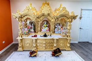 Mueble de Salón de Diseño Tradicional Hecho a Mano en el Sur de la India, con 4 Cajones y Compartimentos, Ahorra Espacio, de Alta Calidad y Duradero, en Madera de Teca - Product Image 4