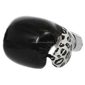 Guantes de boxeo de cuero Artificial para mujer, guantes de boxeo personalizados de marca privada, profesionales de alta calidad para entrenamiento de boxeo - Product Image 3