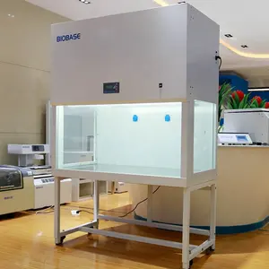 Gabinete de flujo laminar vertical de Biobase CHINA, banco de trabajo de dos piezas que previene la infiltración, gabinete de flujo de aire laminar de laboratorio