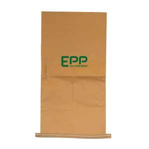 Sac en papier Kraft imprimé personnalisé le plus vendu avec PP tissé laminé 25kg 50kg PP tissé sac étanche à l'humidité pour l'alimentation en farine de charbon de bois - Product Image 1