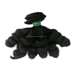 Paquetes de cabello Remy virgen natural indonesio Premium, trama hinchable, alineación de cutículas, cabello indonesio Premium sin químicos - Product Image 1