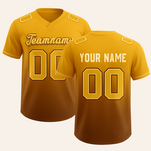 Venta al por Mayor de Camisetas de Béisbol Personalizadas de Alta Calidad con Cuello en V, Transpirables, Tallas Grandes, Impresión por Transferencia de Calor, 100% Poliéster - Product Image 3