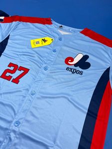 เสื้อเจอร์ซีย์ระบายความชื้นเสื้อเบสบอลปุ่มลงพิมพ์ซับลิเมชัน - Product Image 2