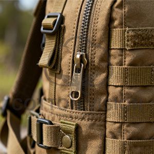 Sac à dos tactique imperméable en nylon 30-40L avec cadre interne pour le camping et l'alpinisme - Product Image 4