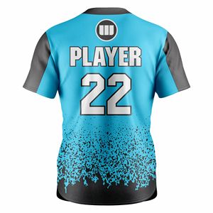 Ensembles de maillots de baseball personnalisés 2026 – Logo avant, manches courtes, séchage rapide, respirant, antibactérien, anti-UV, 100 % polyester, softball - Product Image 3