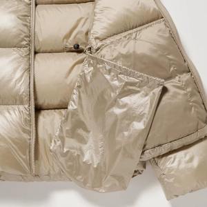 Chaqueta Corta Impermeable de Invierno 2026 con Logotipo Personalizado, Chaqueta Acolchada de Moda para Mujer, Abrigo de Plumón para Mantener el Calor al Aire Libre - Product Image 2