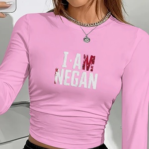 I AM NEGAN camisa de manga larga de moda para mujer - Product Image 1
