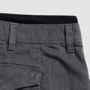 Pantalones Cortos Cargo de Lona para Hombre, Cintura Media, Cierre Elástico, Transpirables, Estilo Casual, con Bolsillos, Largo Bermuda - Product Image 6