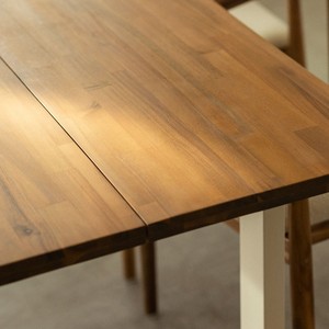 <span class=keywords><strong>Tavolo</strong></span> da pranzo rettangolare Vandana Hexa Falcon <span class=keywords><strong>180x90</strong></span> cm in legno di acacia e acciaio Maupi - Product Image 2