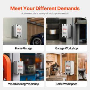 Convertisseur monophasé vers triphasé 20HP 70A 220V, déphaseur numérique pour usage résidentiel, convertisseur triphasé - entrée/sortie 220V - Product Image 5