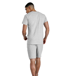 Hot Sale Men's Summer Casual Set Comfortable Breathable Cotton/<b>Polyester</b> <b>T</b>-<b>Shirt</b> Quick Dry Thermal Embroidered Shorts Custom - Product Image 4