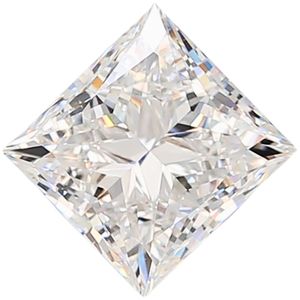 Diamant de laboratoire de 1,00 carat, taille princesse, pureté VS2 - Product Image 2