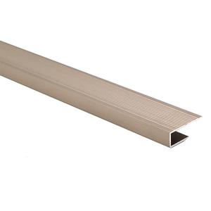 Profilé de bordure de carrelage en aluminium extrudé personnalisé de la série 6000 pour la décoration, services de découpe et de soudage CNW Aluminium - Product Image 3