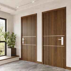 Puerta de Entrada Personalizable, Moderna e Impermeable, Fabricada en Material Compuesto WPC Ecológico, Aislante de Calor y Reductor de Ruido - Product Image 6