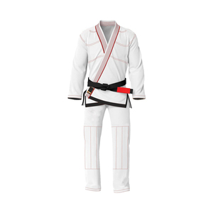 Tenue d'entraînement de combat Taekwondo Karaté en coton 100% sur mesure Dynamo Gears, respirante, avec taille haute personnalisée à l'avant - Product Image 5