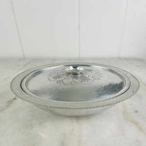 Heavy Gauge Steel Casserole <b>Dish</b> with Cover | Rust Proof Polished Finish for Daily <b>Cooking</b> and Elegant Serving - Product Image 1