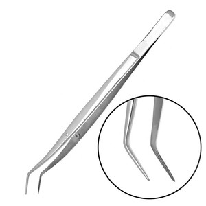 COBECO INSTRUMENTS Nuevo Diseño Personalizado Premium Paquete de 3 Pinzas Manuales para Algodón Dental, Alicates de Aplicación con Punta Angulada, Instrumento Quirúrgico - Product Image 5