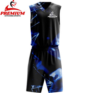 Uniforme de basketball en maille respirante personnalisable OEM, vêtements de sport sur mesure, sublimation personnalisée de votre design - Product Image 3