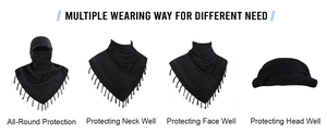 Palestine Shemagh Square Cotton <b>Scarf</b> for Men-Lightweight Head & <b>Neck</b> Wrap Outdoor Activities - Product Image 5