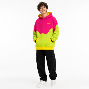 Hoodie long unisexe personnalisé pour le snowboard, imperméable, coupe oversize, chaud en polaire pour l'hiver, style streetwear sportif - Product Image 5
