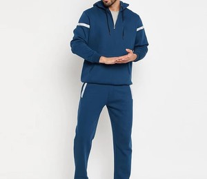 Conjuntos de Sudadera con Capucha y Pantalones Deportivos RAPID SPORTS, Ligeros, con Cierre de Cremallera, Diseño OEM, Hechos a Medida, Precio al por Mayor - Product Image 4