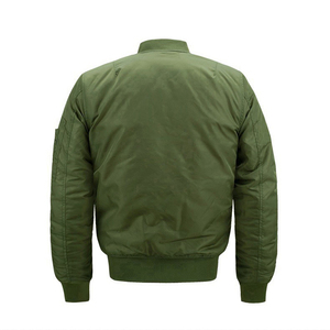 2026 Customized High Quality Eco-Friendly Winter <b>Man</b> Style Casual Green Bomber <b>Jacket</b> New Style Made Pakistan - Product Image 3