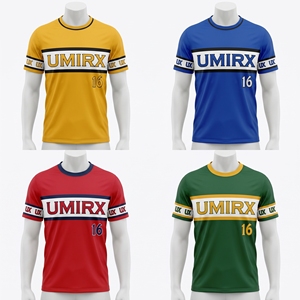 Camiseta Deportiva Personalizada con Estampado Digital, Cuello Redondo, para Adultos, Secado Rápido, con Nombre y Número, para Softbol y Voleibol, 100% Poliéster - Product Image 5