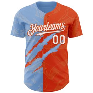 Uniforme de baseball personnalisé, maillot à boutons complets, 100% coton biologique, antibactérien, col en V, séchage rapide, manches courtes, toutes saisons, équipe - Product Image 6