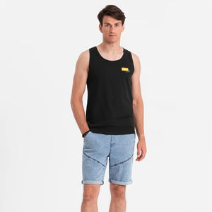 เสื้อกล้ามผู้ชายขายดี ดีไซน์ OEM ระบายอากาศได้ดี ไซส์ใหญ่ จากปากีสถาน เสื้อกล้ามออกกำลังกายผู้ชาย รุ่น 2027 - Product Image 1