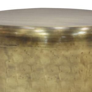 Interior Modern Textured Brass Coffee Table Handmade Contemporary Living Room Furniture Metal <b>Frame</b> Design - Product Image 3