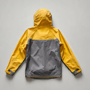 Veste coupe-vent à capuche de haute qualité avec fermeture éclair, 100% nylon et élasthanne, imperméable, pour hommes, coupe-vent unisexe pour l'extérieur - Product Image 2