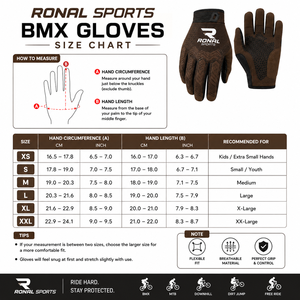 Best Design RONAL SPORTS Motocross Cycling MTB Bike Racing <b>Gloves</b> Breathable Full Finger BMX <b>MX</b> Downhill Polyester Cotton Buckle - Product Image 6