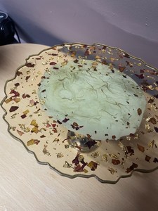 Support à gâteau carré en résine, élégant et magnifiquement conçu, pour les fêtes d'anniversaire, outil essentiel pour les gâteaux - Product Image 3