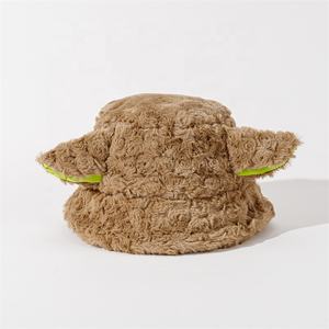Gorro de Pescador con Orejas de Oveja de Piel Sintética para Mujeres y Niñas, Cálido y Casual para el Invierno, Uso Diario en Bicicleta, Diseño de Dibujos Animados para Exteriores - Product Image 2